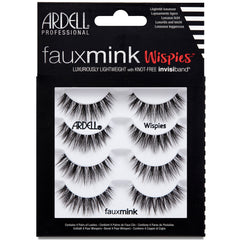Ardell Faux Mink Lashes Black Wispies Multipack (4 Pairs)