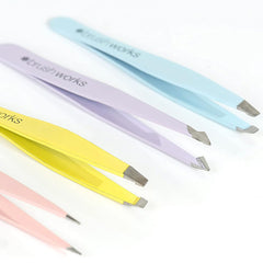 Brushworks The Complete Combination Tweezer Set (4 Pieces) - Loose 2