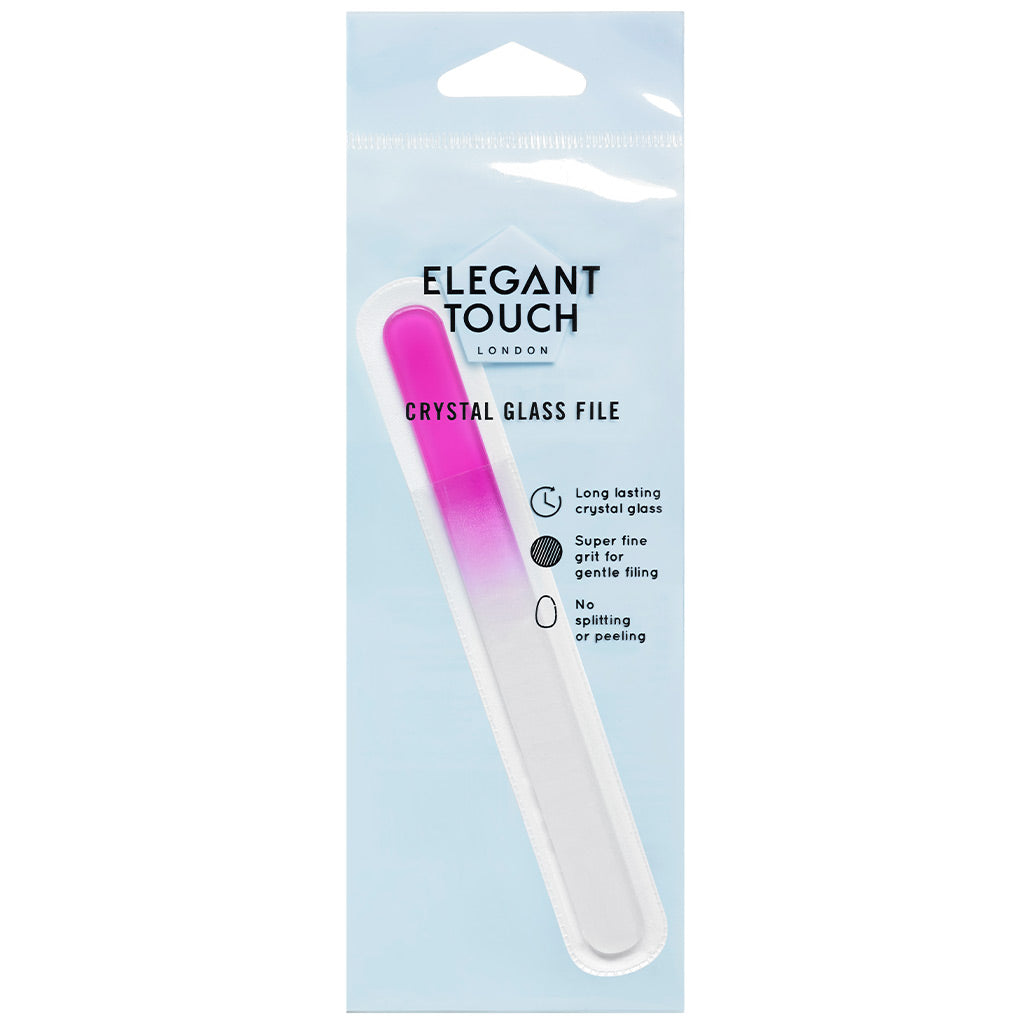 Elegant Touch Crystal Glass Nail File