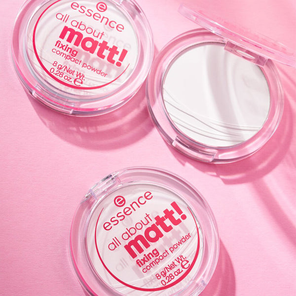 Essence All About Matt! Fixing Compact Powder (8g) | False Eyelashes