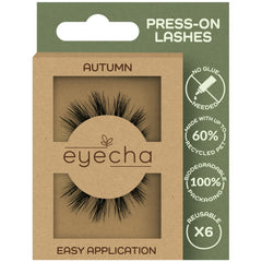 Eyecha Eco Press-On False Lashes - Autumn