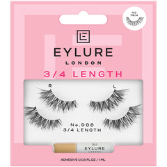 Eylure 3/4 Length Lashes - 008 Twin Pack
