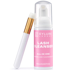 Eylure All-in-One Foaming Lash Cleansing Kit (60ml) - Brush & Bottle