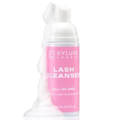 Eylure All-in-One Foaming Lash Cleansing Kit (60ml) - Open Bottle