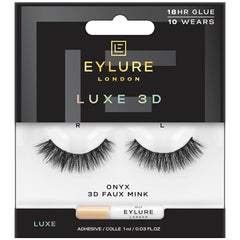Eylure Luxe 3D Lashes - Onyx
