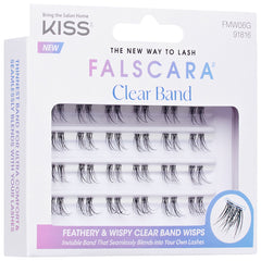 Kiss Falscara - Feathery & Wispy Clear Band Wisps (Angled Packaging 1)
