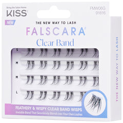 Kiss Falscara - Feathery & Wispy Clear Band Wisps (Angled Packaging 2)