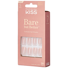 Kiss False Nails Bare But Better - Nudies (Angled Packaging 2)