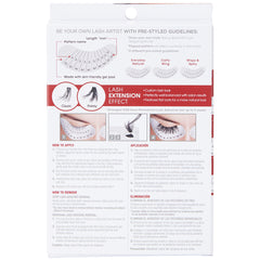 Kiss Lash Couture 3D DIY Lash Extensions - Lash Mapping Kit (Back of Packaging)