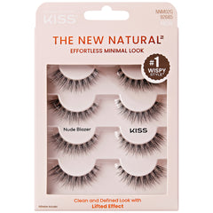 Kiss The New Natural Lashes Multipack - Nude Blazer