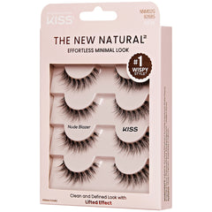 Kiss The New Natural Lashes Multipack - Nude Blazer (Angled Packaging 2)