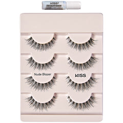Kiss The New Natural Lashes Multipack - Nude Blazer (Components)