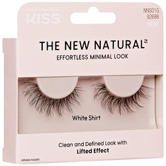 Kiss The New Natural Lashes - White Shirt (Angled Packaging 1)