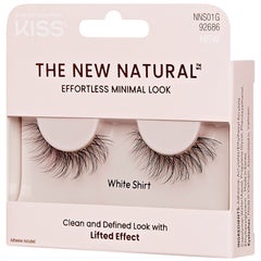 Kiss The New Natural Lashes - White Shirt (Angled Packaging 2)