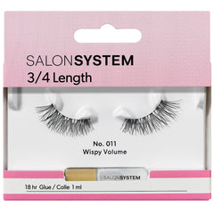 Salon System 3/4 Length 011 Wispy Volume Lashes