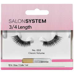 Salon System 3/4 Length 055 Classic Volume Lashes