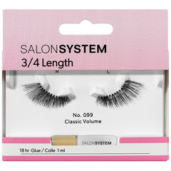 Salon System 3/4 Length 099 Classic Volume Lashes