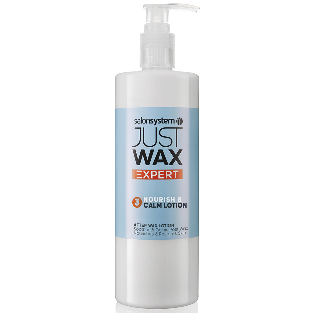 Salon System Just Wax Expert Nourish & Calm Lotion (500ml)