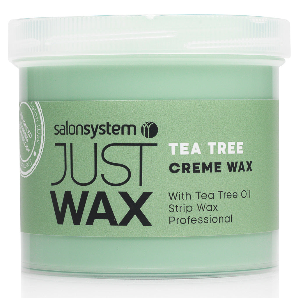 Salon System Just Wax Tea Tree Creme Wax (450g)