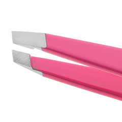 Tweezerman Slant Tweezer Pretty In Pink (Close up)