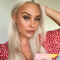 Ardell Invisiband Lashes Black - Wispies (Model Shot - lovisahbeauty)