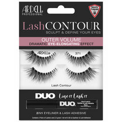 Ardell Lash Contour False Eyelashes - 371 (Twin Pack)
