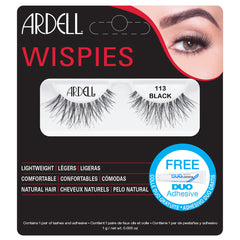 Ardell Wispies Lashes 113 (with DUO Glue)
