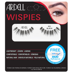 Ardell Wispies Cluster Lashes 601 Black (with DUO Glue)