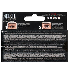 Ardell Magnetic Lashes Faux Mink 811 (Back of Packaging)