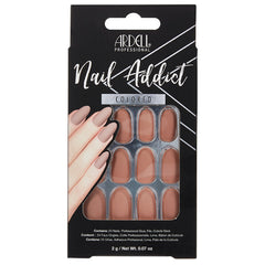 Ardell Nails Nail Addict Colored False Nails - Barely There Nude