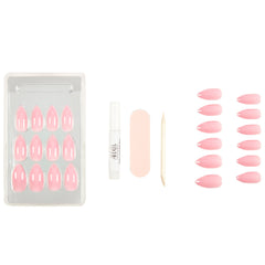 Ardell Nails Nail Addict Colored False Nails - Luscious Pink (Contents)