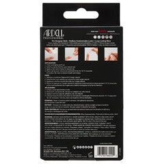 Ardell Nails Nail Addict Colored False Nails - Luscious Pink (Back of Packaging)
