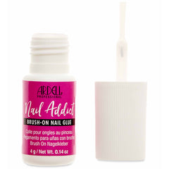 Ardell Nails Nail Addict Professional Brush-on Nail Glue (Bottle - Open)