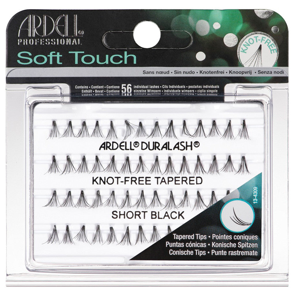 Ardell Soft Touch Knot Free Tapered Lashes - Short Black