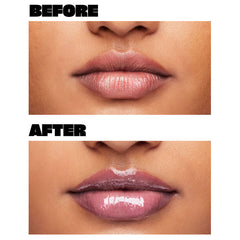 Babe Original Babe Glow Plumping Lip Jelly Mauve (4g) - Before and After
