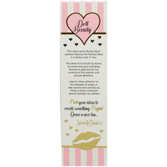 Doll Beauty Push Poppin' Liner - Liquorice Black (Back of Packaging)