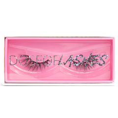 Dose of Lashes 3D Faux Mink Half Lashes - Lowkey (Packaging Shot 3)