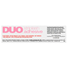 DUO Quick Set Strip Lash Adhesive Dark Tone (14g) - Packaging 2 Ingredients