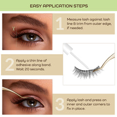 Eyecha Eco False Lashes - Blossom (Steps)