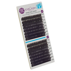 Eyelash Emporium Mink Effect B Curls 0.20 & 0.25 Mixed Lengths (Card)