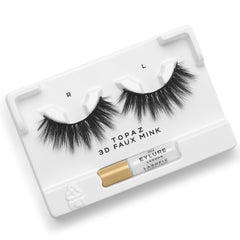 Eylure Luxe 3D Lashes - Topaz (Tray Shot)