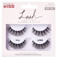 Kiss Lash Couture Lashes - Muse (Twinpack)