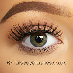 Red Cherry Lashes Style #113 (Sabin) - Front Shot