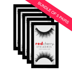 Red Cherry Lashes Style #605 Berkeley (BUNDLE OF 5 PAIRS)