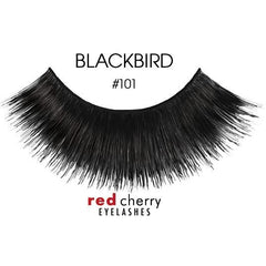 Red Cherry Lashes Style #101 (Blackbird)