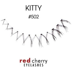 Red Cherry Under Lashes Style #502 (Kitty)