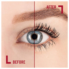 Rimmel Scandaleyes Wow Wings Mascara 001 Black (12ml) - Before and After