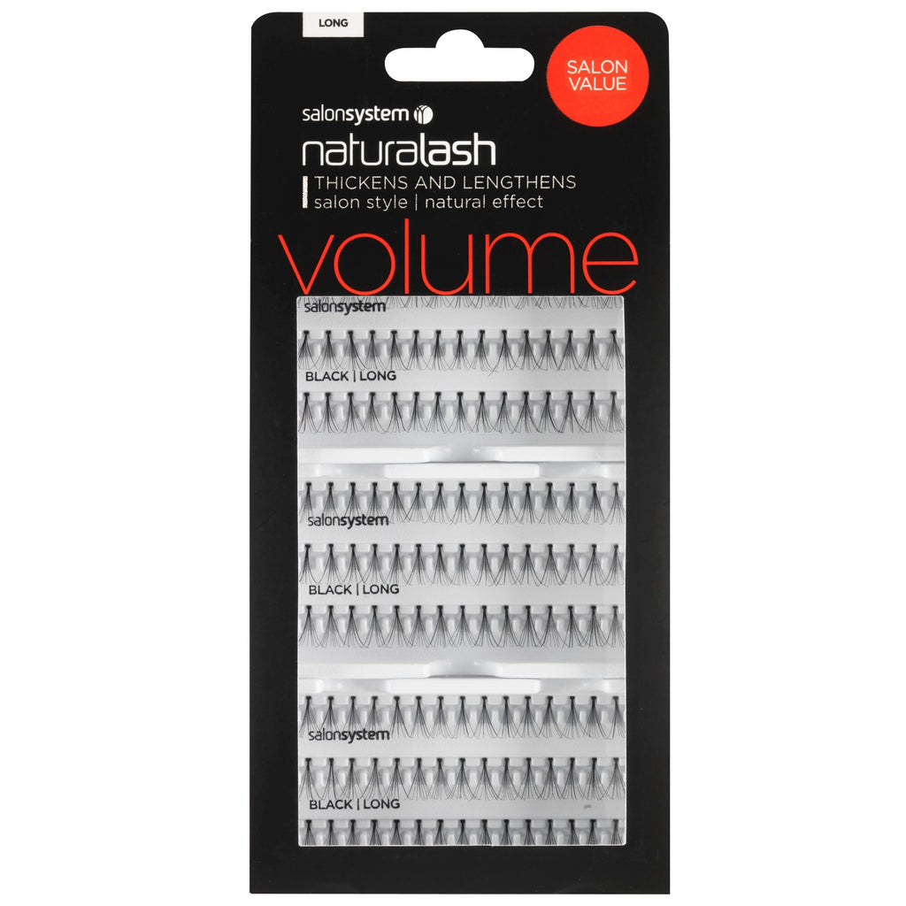 Salon System Individual Lashes SALON VALUE PACK Black Long