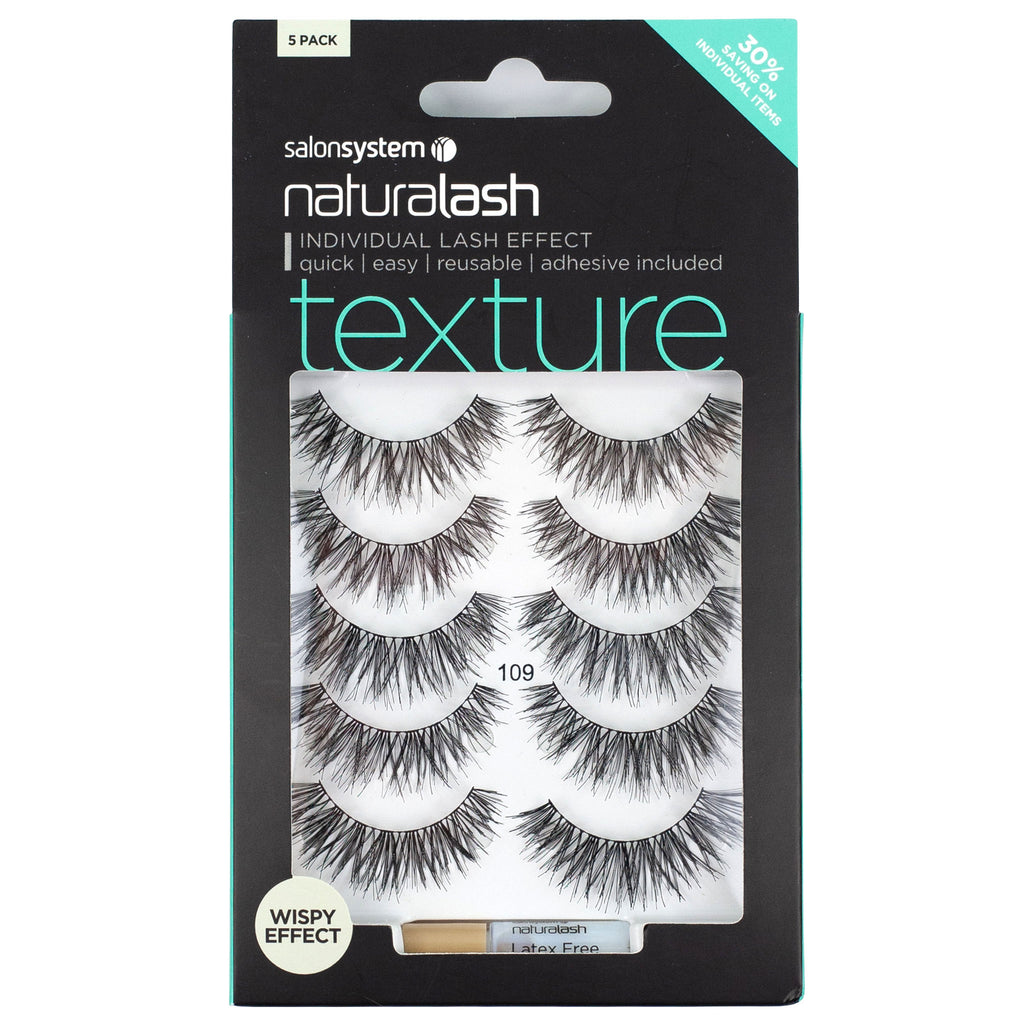 Salon System Naturalash Texture 109 Multipack (5 Pairs)