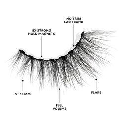 Velour Magnetic Effortless Lashes - High Voltage (Lash Scan with Measurements)
